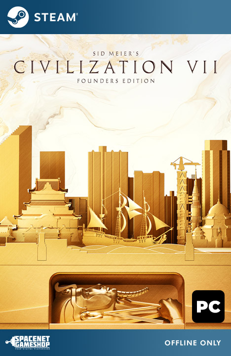 Sid Meiers Civilization VII 7 - Founders Edition Steam [Offline Only]